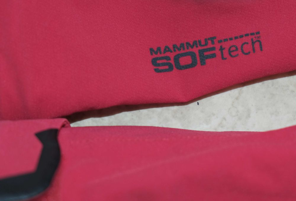 Mammut оригинален мъжки софтшел M размер, без забележки