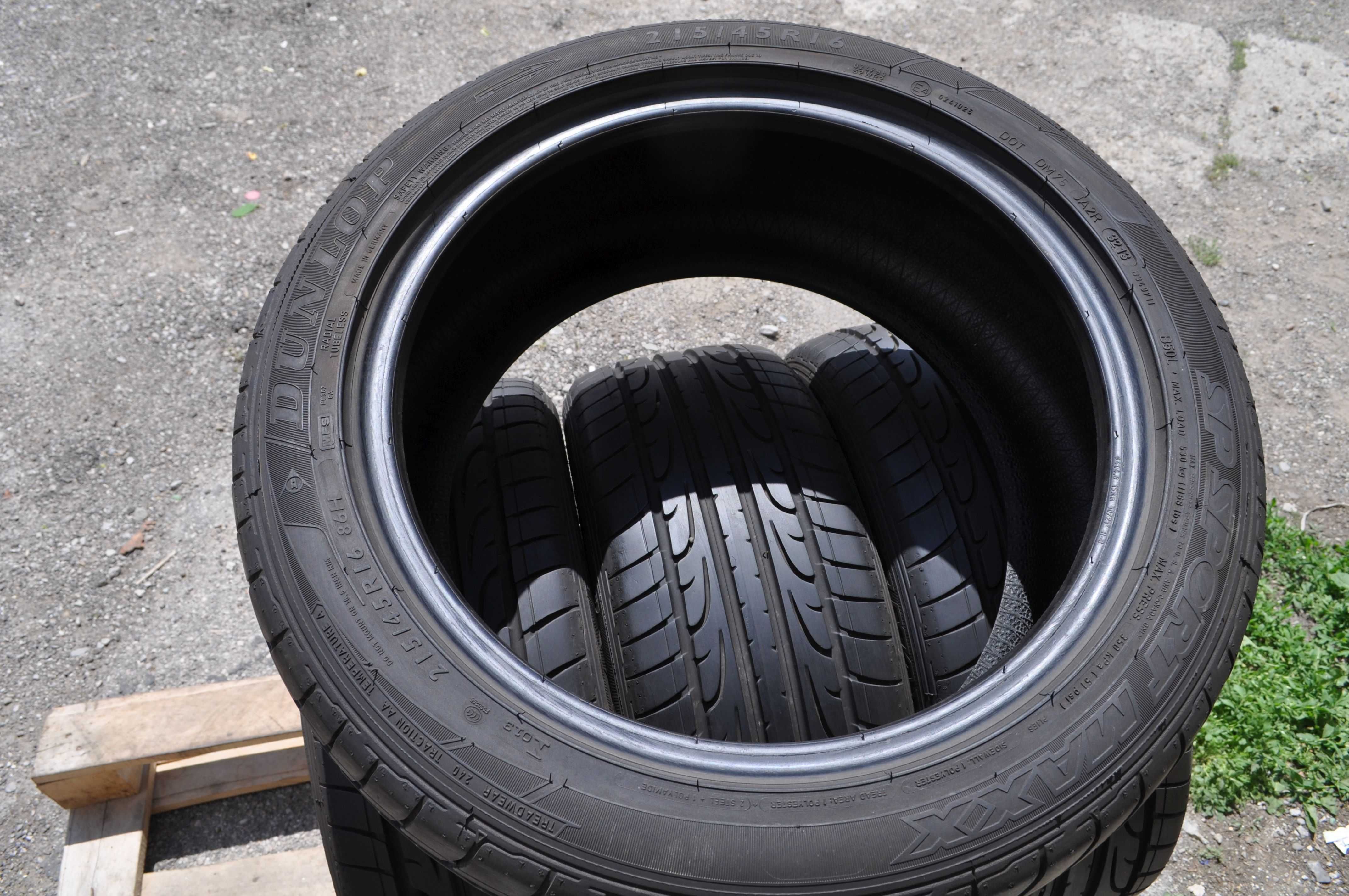 SET 2 Anvelope Vara 215/45 R16 DUNLOP SP SPORT MAXX 86H