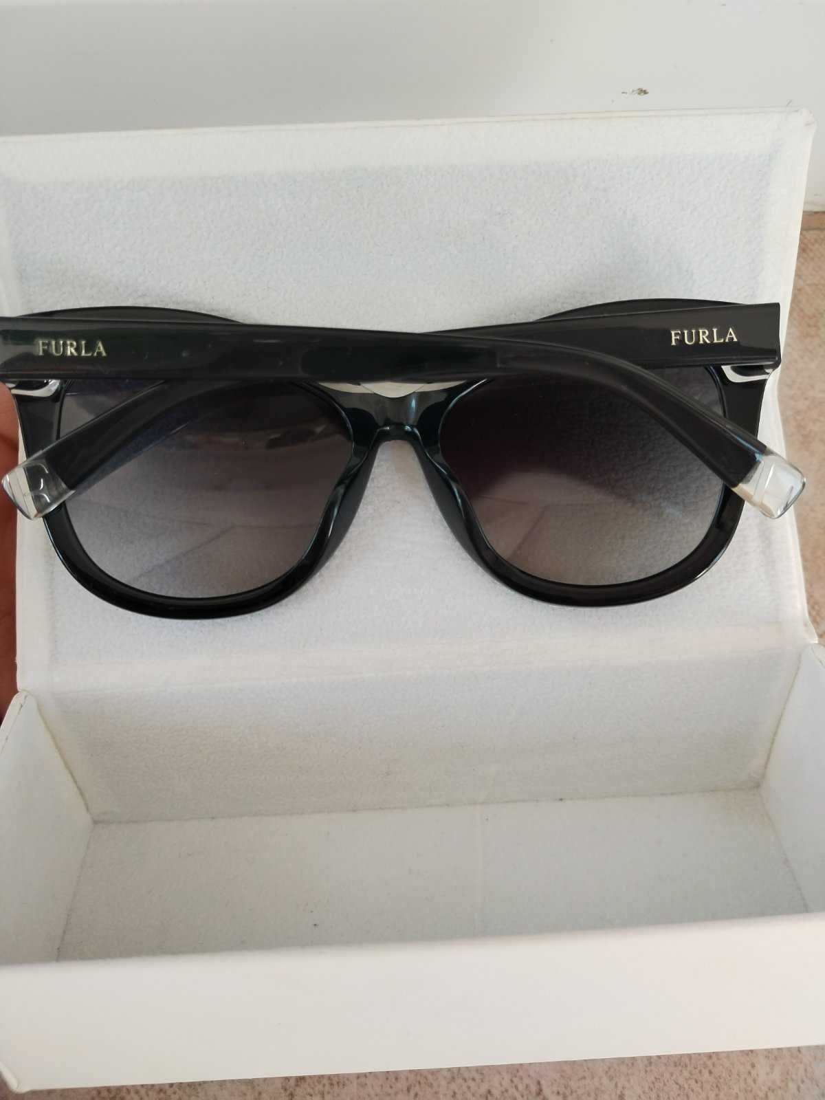 Оригинални слънчеви очила Furla с прозрачен елемент