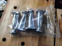 Set 4 picioare mobila, universale, reglabile, conice, plastic 100 mm