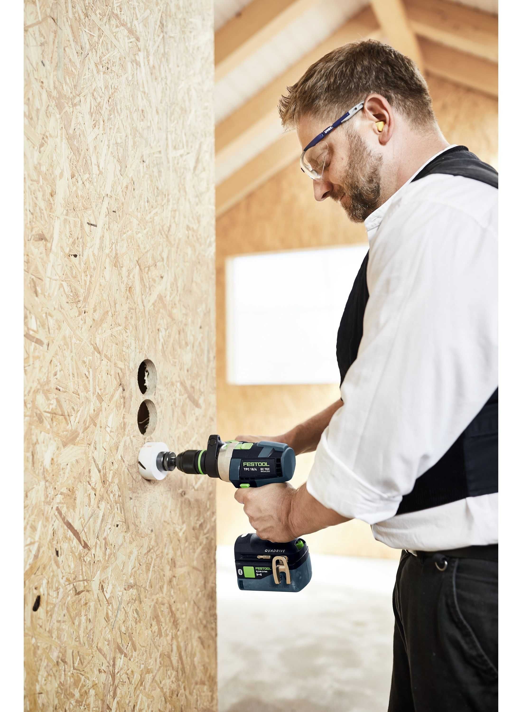 FESTOOL TPC 18/4 I Акумулаторен импакт сменяем патронник и куфар