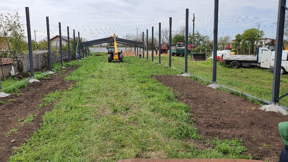 Hala 12x50m schelet complet cu montaj la super pret vand hala completa