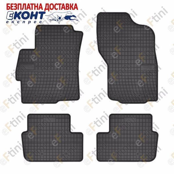 Автомобилни гумени стелки Frogum за Mitsubishi Lancer (2008-)