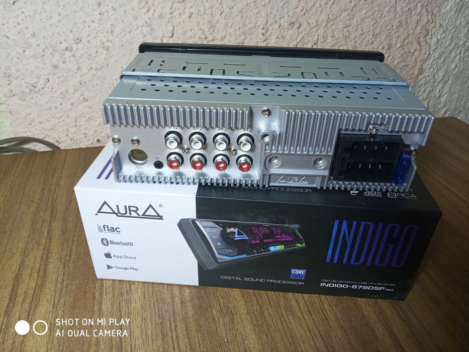 Aura indigo 878dsp процессорная магнитола