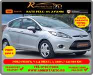 Ford Fiesta / 1.4 diesel / 147000 km / Aer cond / Rate / Finantare