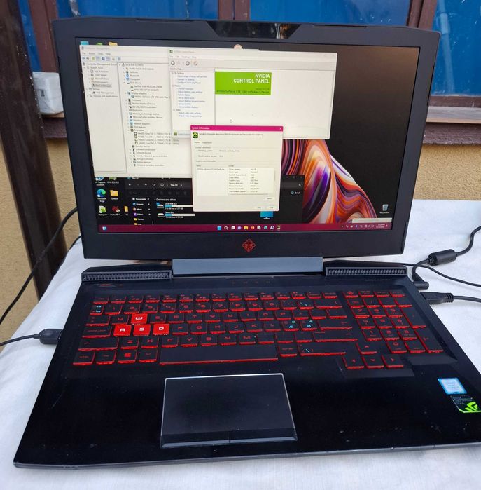 Laptop gaming 16" OMEN by HP 15 i5 GTX1060MaxQ 1256GB 16GB 120Hz 230W