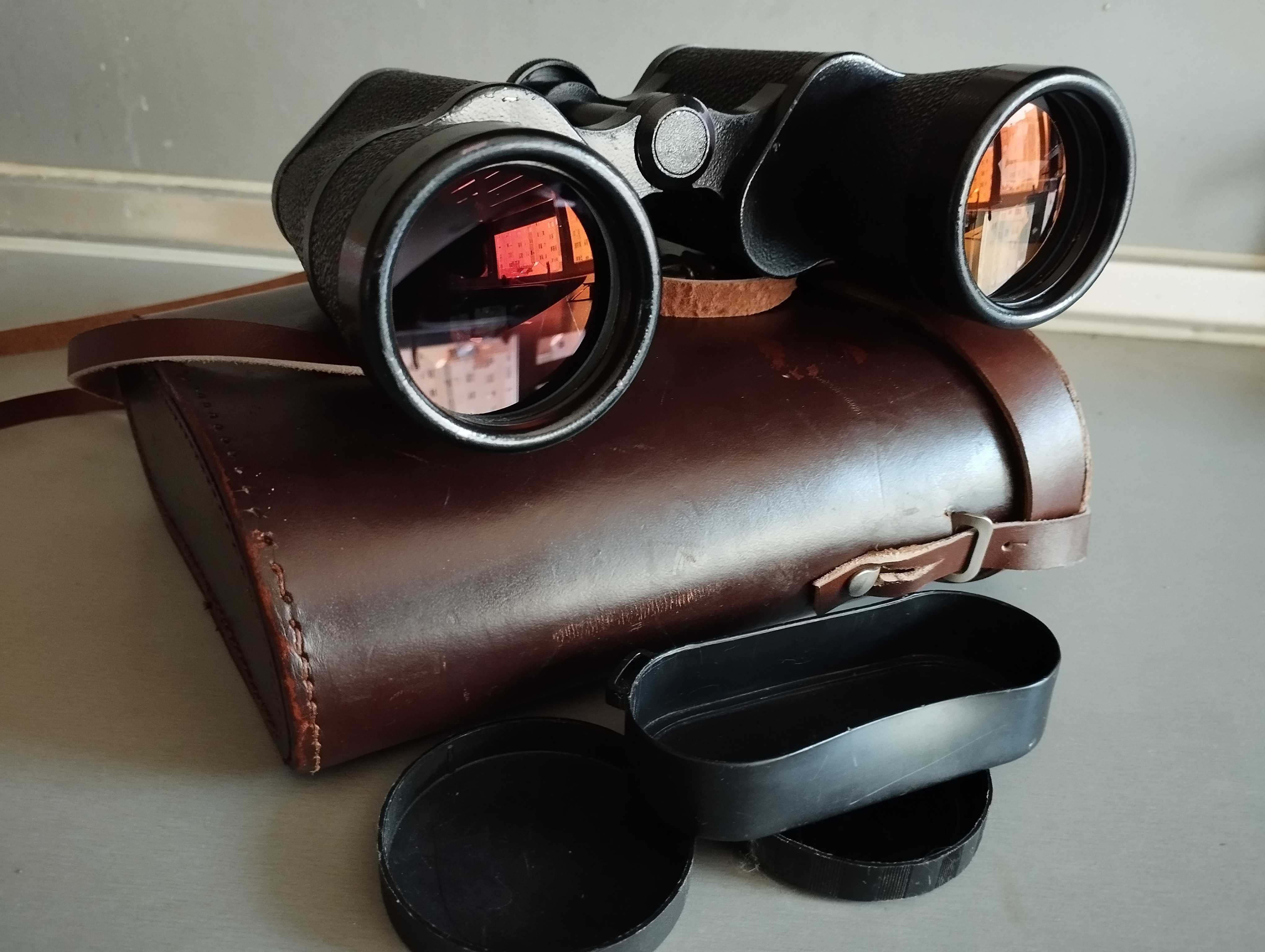 ТОП Бинокъл Carl Zeiss Jena-.-Jenoptem MULTI-COATED-7х50W-ГДР