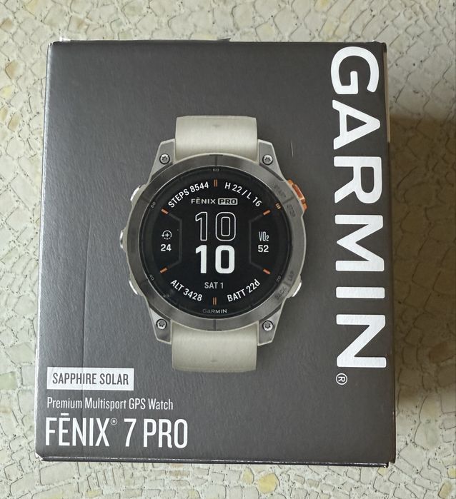 Garmin Fenix 7 Pro Sapphire Solar