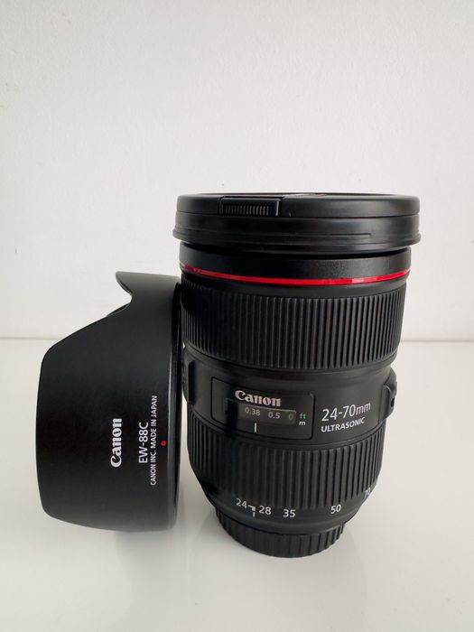 Obiective CANON EF  24-70  f2.8 USM II   70-200 f2.8 USM II