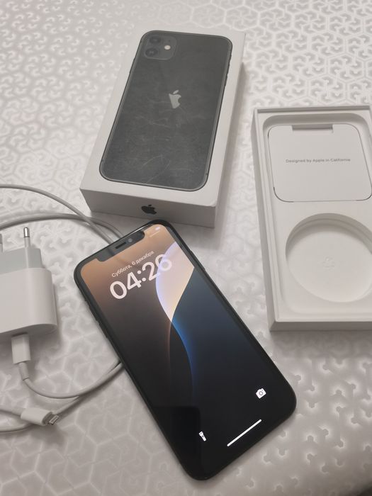 IPhone 11 black 128gb / айфон 11 с коробкой