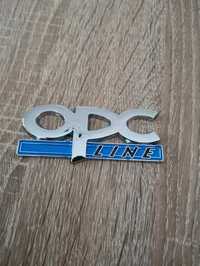 Емблема Надпис лого Опел OPEL OPC LINE