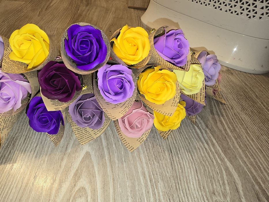 Trandafiri sapun 3lei buc