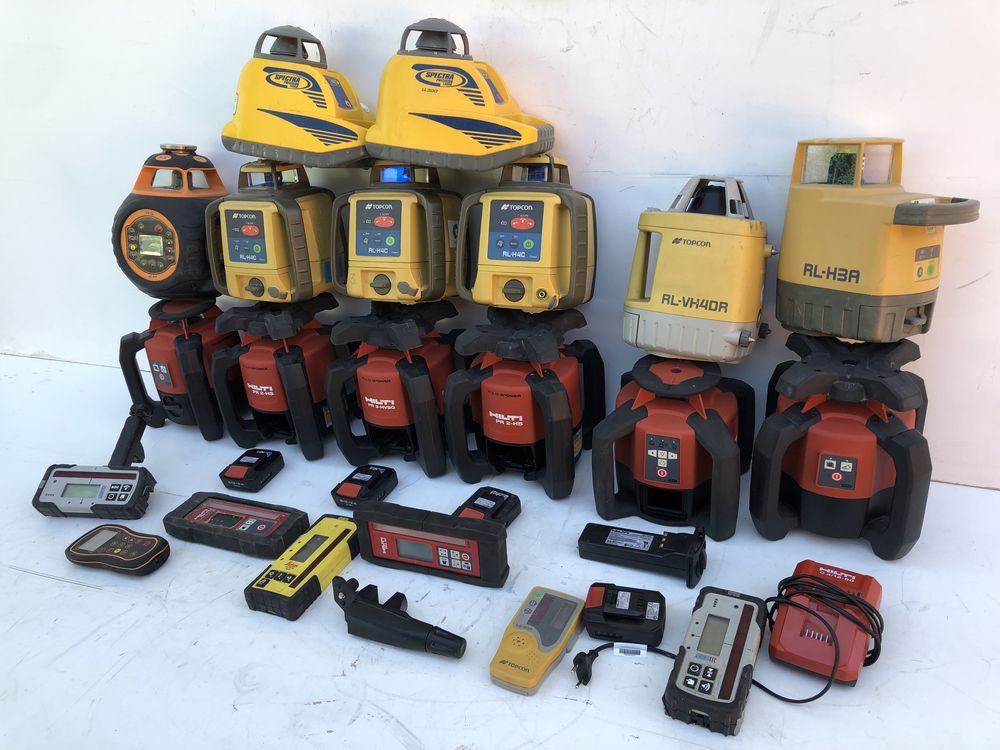 Nivela Laser Rotativa Hilti , Topcon , Spectra ..