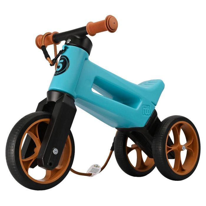 Bicicleta fara pedale Funny Wheels Rider SuperSport 2 in 1 Aqua