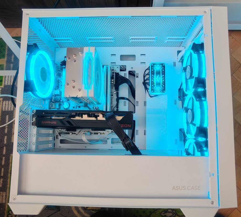 Геймърски компютър Ryzen 5600x, SP6600xt, 32gb ddr4, 1tb nvme