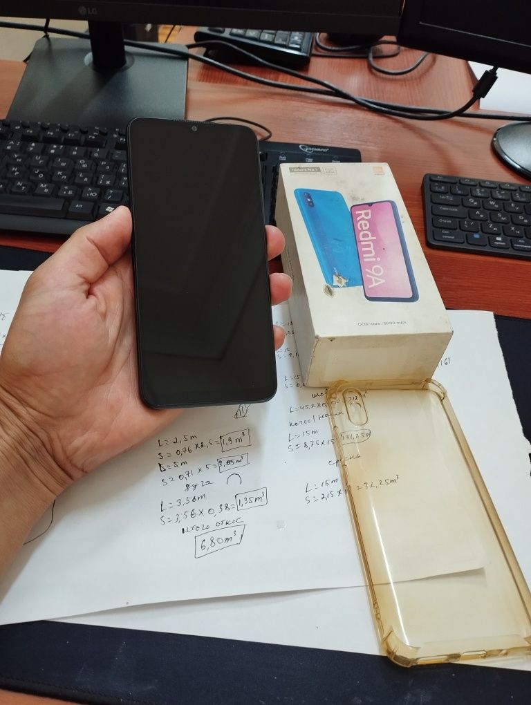 Redmi 9A 32gb(2022) ideal ochilmagan usta kurmagan aybi y