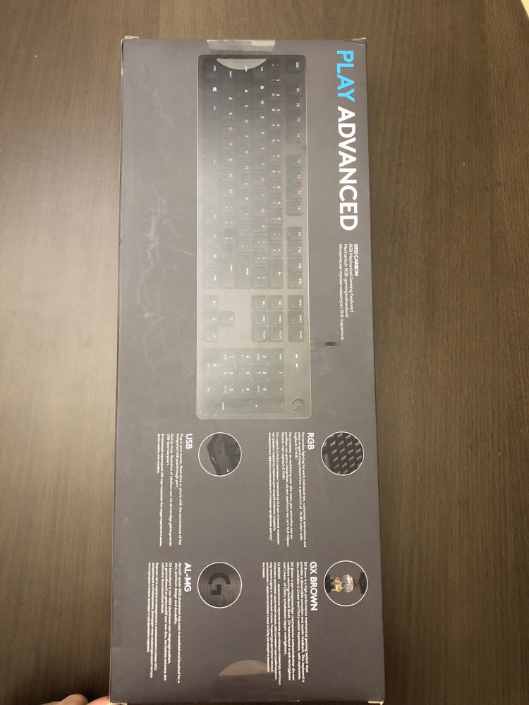 Клавиатура проводная Logitech G512 carbon