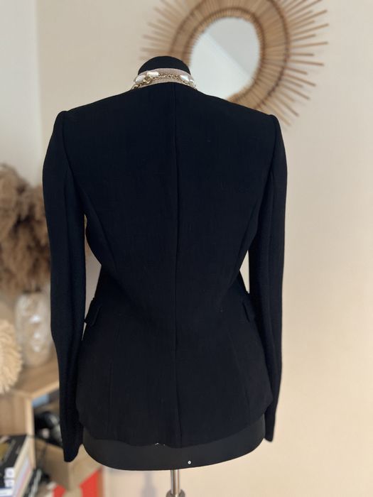 Sacou  negru cambrat (blazer)