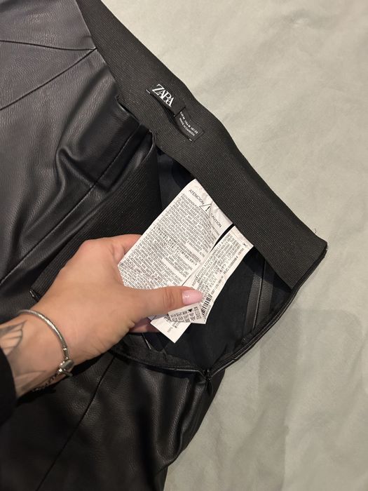 Кожен клин zara / зара