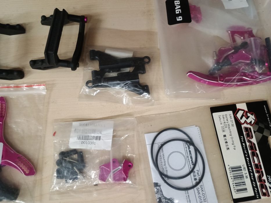 Rc Sakura D4 части