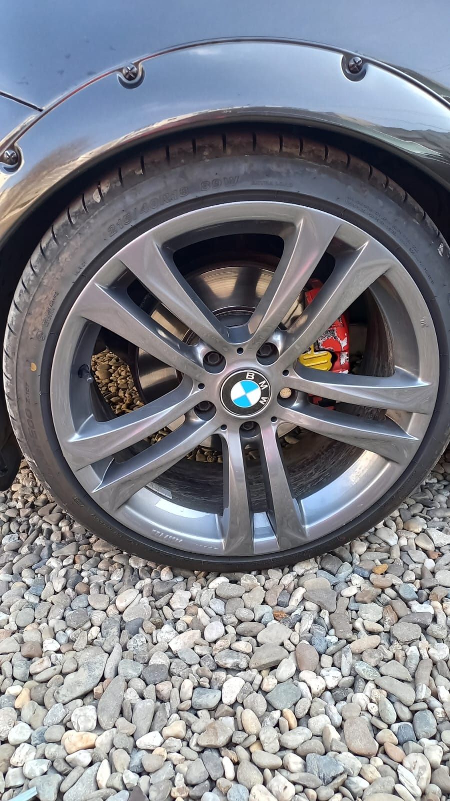 Jenti aluminiu r18 si cauciucuri vara bmw