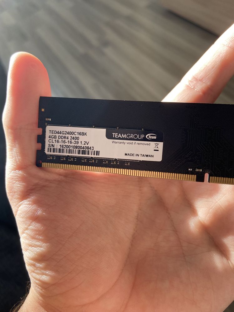 RAM памет TEAMGROUP elite 2x4gb