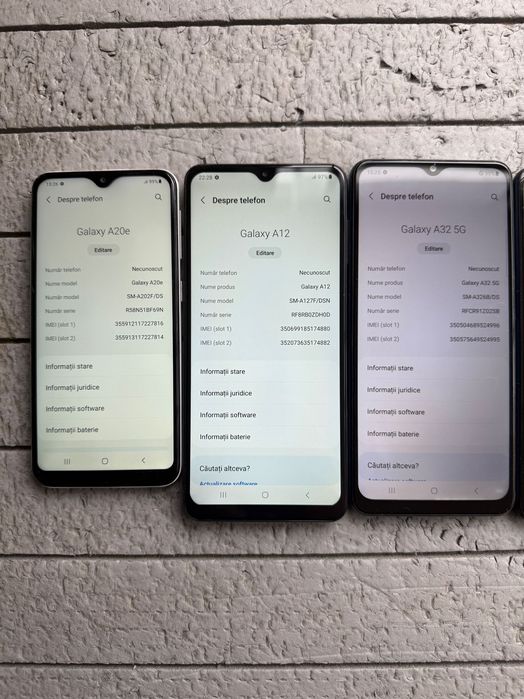 Telefon Samsung A20e/A21S/A12//A14/A32 5G