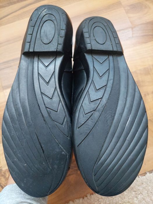 Ghete moto FLM Polo motorrad,piele,marime 43
