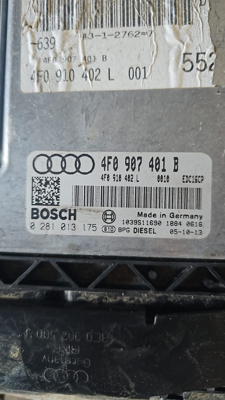 Calculator motor ECU Cod: 4F0907401B 0281012559 4F2910401T Audi A6 4F/