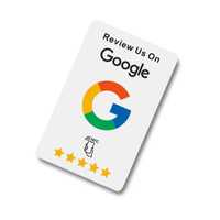 Card recenzii Google / Tripadvisor / Facebook / Instagram cu NFC