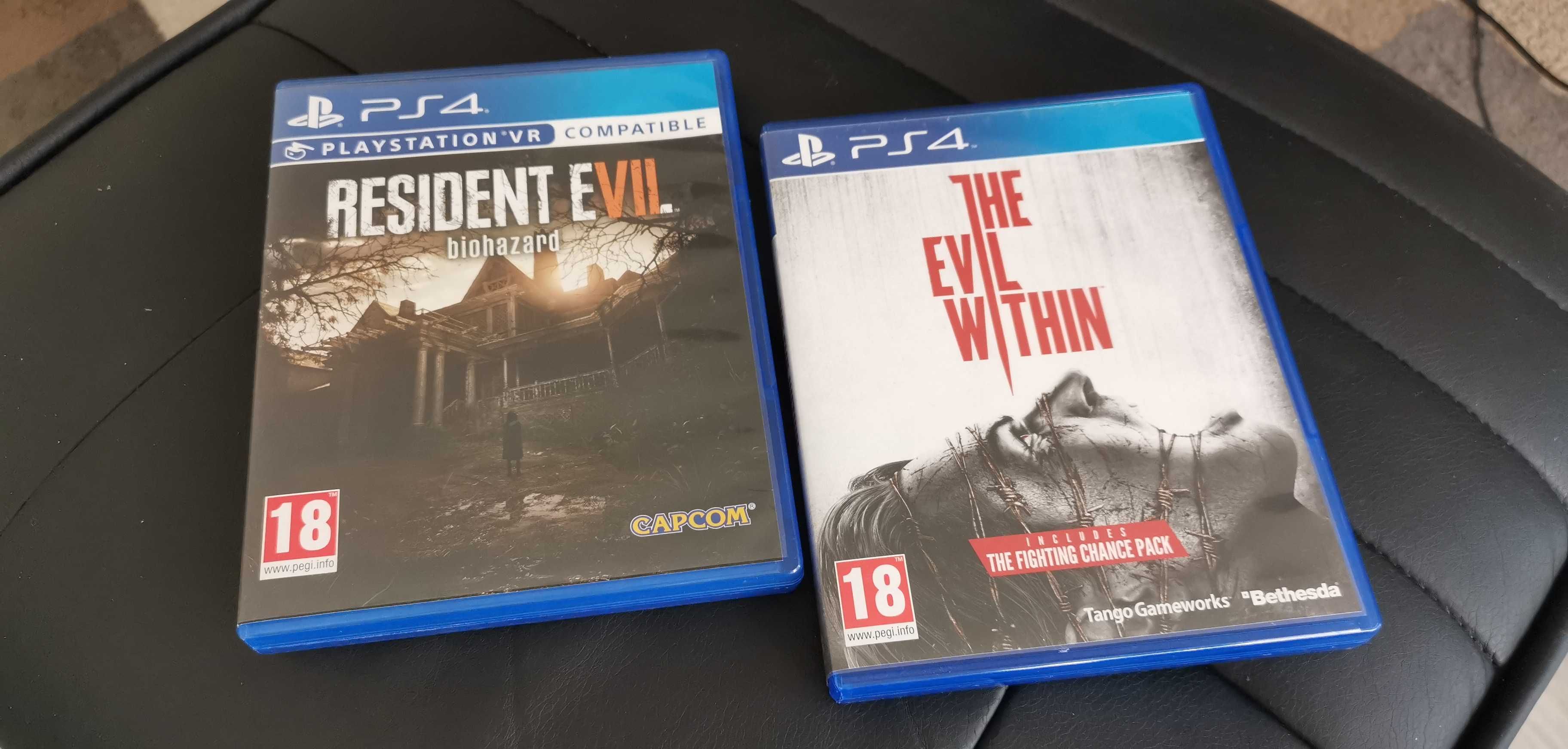 Resident Evil 7: Biohazard, The Evil Within - PS4