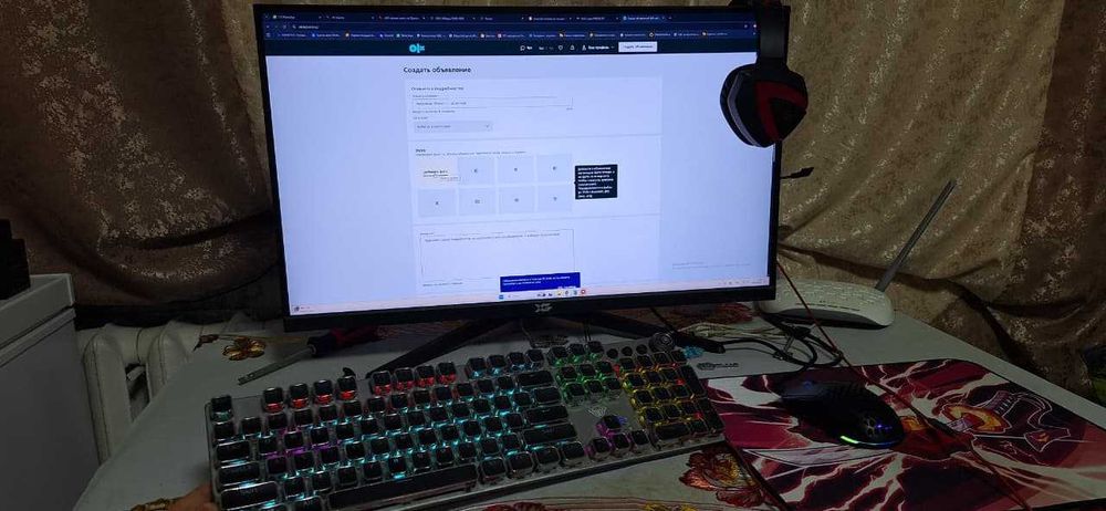 Мощный ПК почти новый