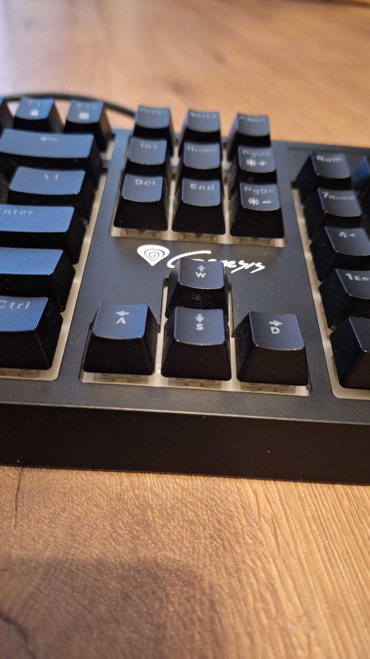 Tastatura gaming Genesis Thor 200RGB, Negru