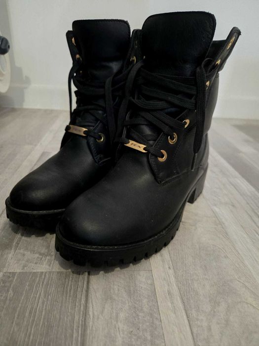 Ghete Moto TCX din piele impermeabila - Dama, marimea 38, CA NOI