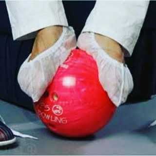 Șosete Bowling material nețesut/pereche.