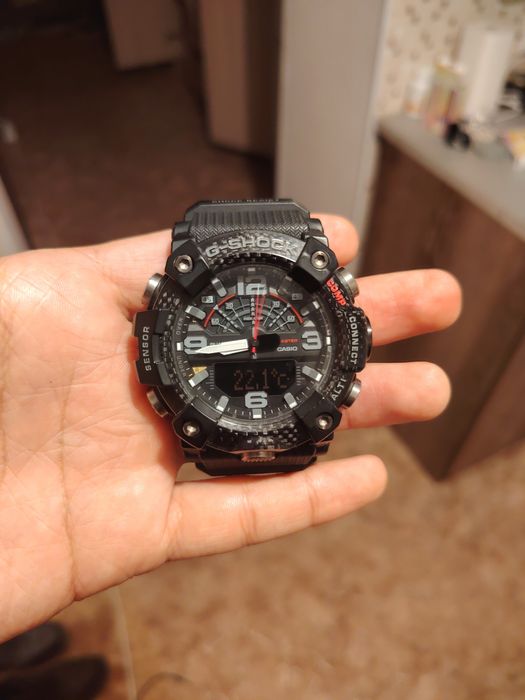 Часы Кварцевые CASIO G-Shock GG-B100-1A9ER пластик