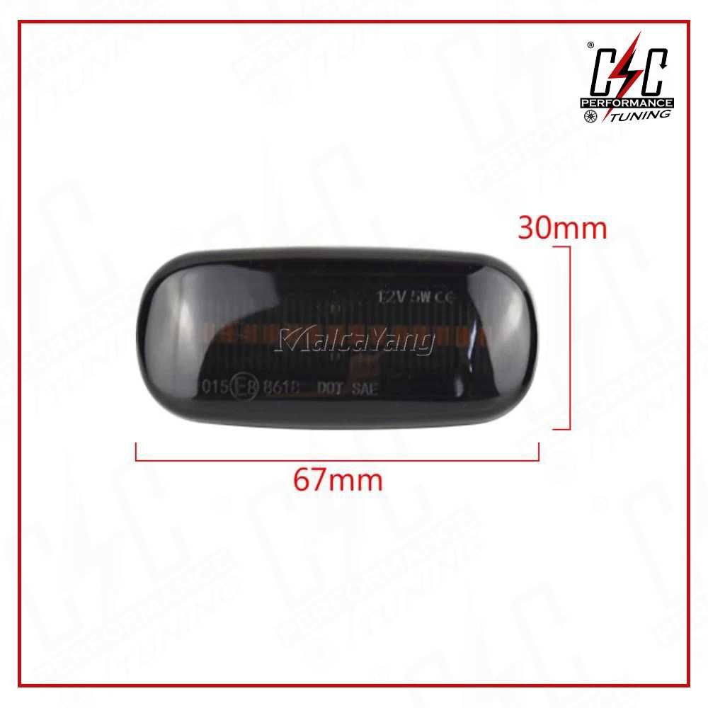 Semnalizari laterale SMOKE dinamice Led Audi A3 8P A4 B6 7 B8 A6 A8 TT