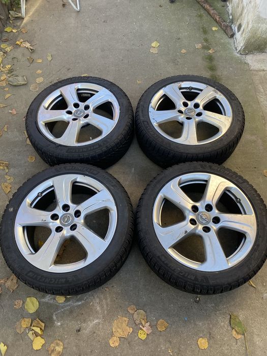 Set jante 215/45 R17 cu cauciucuri Michelin Alpin 6
