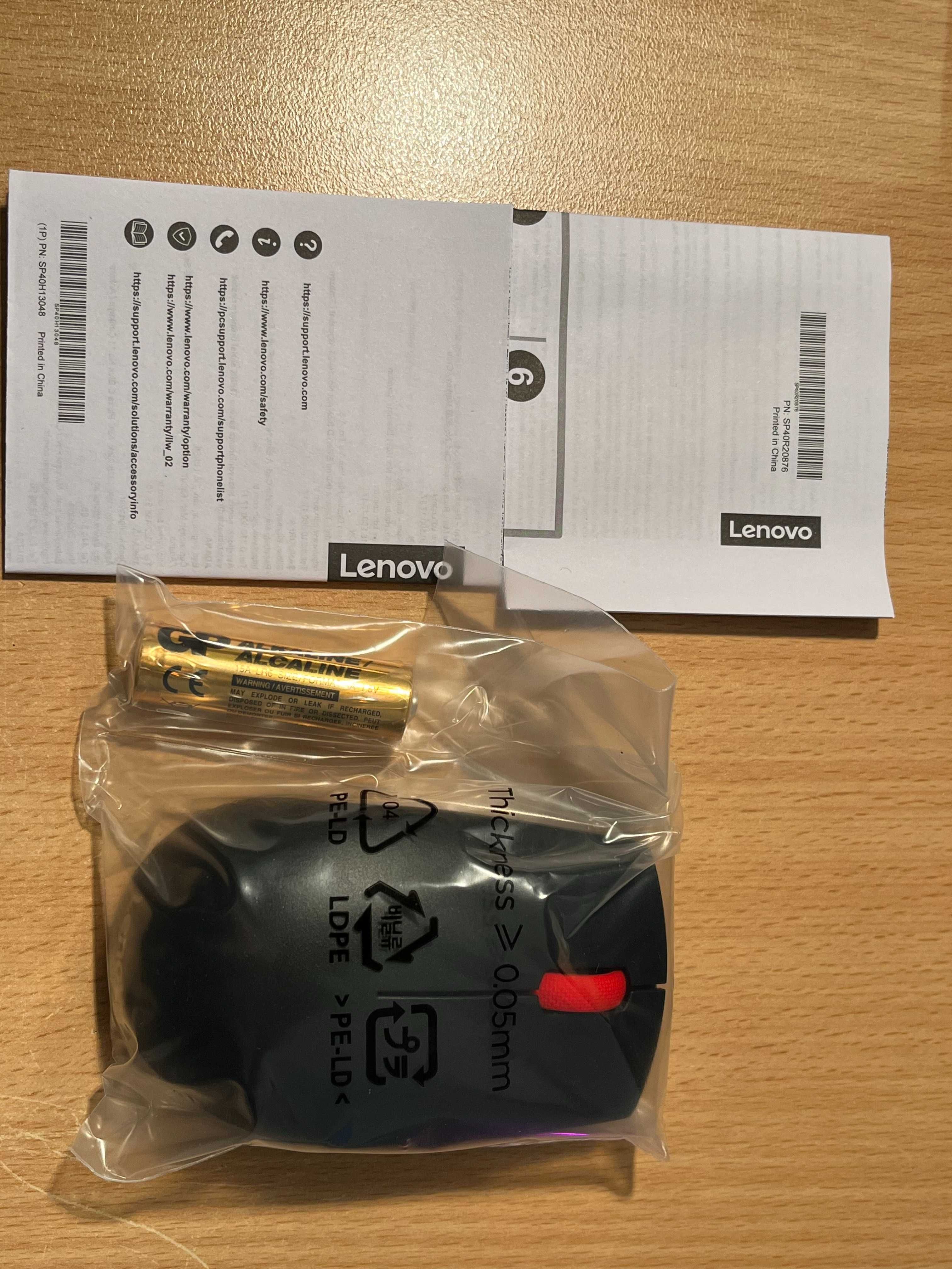 Мишка оптична безжична Lenovo