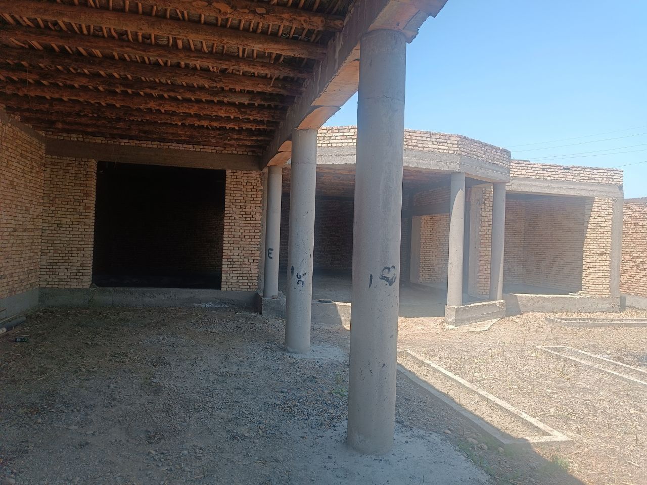 Uchastka, hovli, jondor tuman markazi