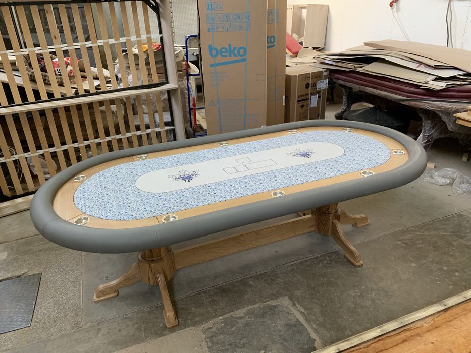 Masa poker cu capac lemn 2 in 1 poker cu masa dining CustomTables.eu