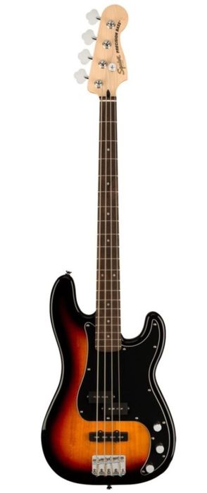 Set chitara bas electric Squier p precision by fender sunburst