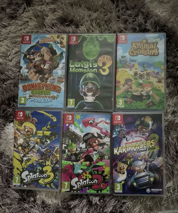 Игри за Nintendo Switch- Pokemon, Mario, Animal crossing, Minecraft