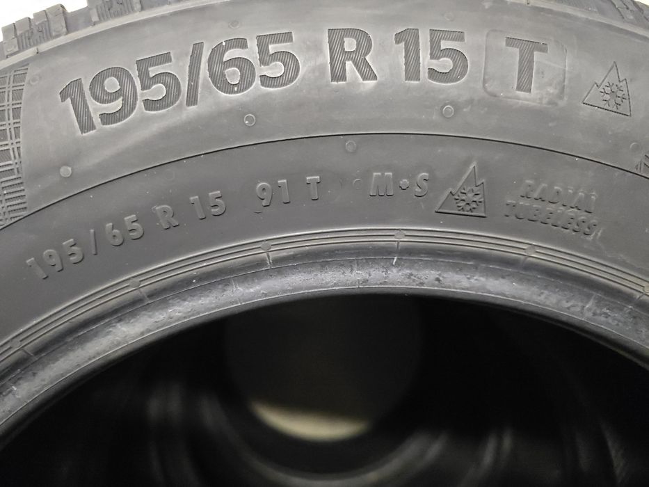 Зимни гуми Continental 195/65/15 6.5мм грайфер