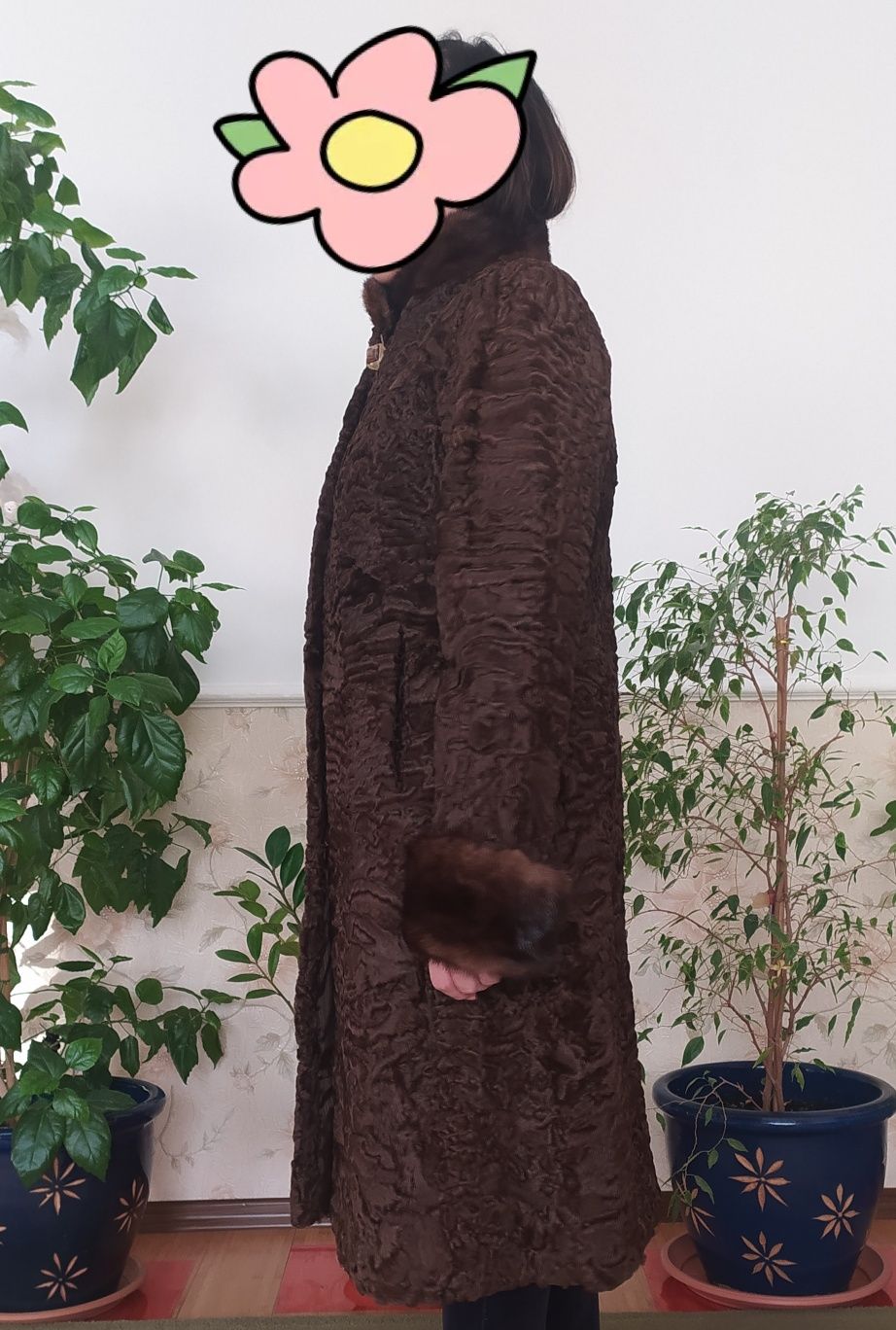 Шуба из каракуля