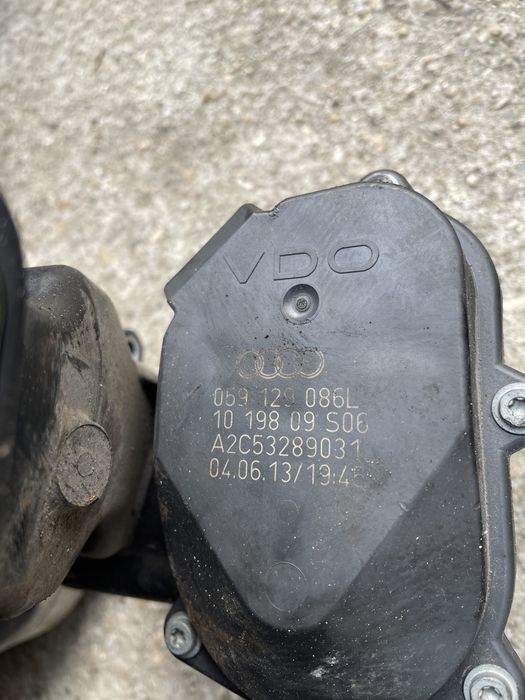 Clapete admisie + motorașe Audi A4 A5 A6 A7 A8 2.7 3.0 v6 euro 5