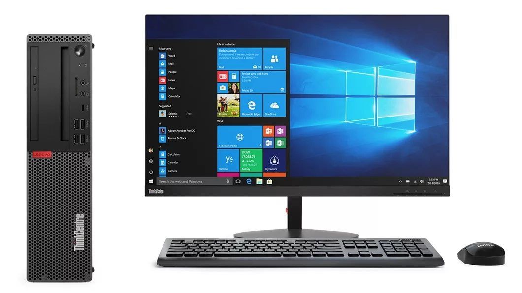 Desktop Lenovo ThinkCentre M920s sff i5 8500 16gb ram 512 ssd GT 1030