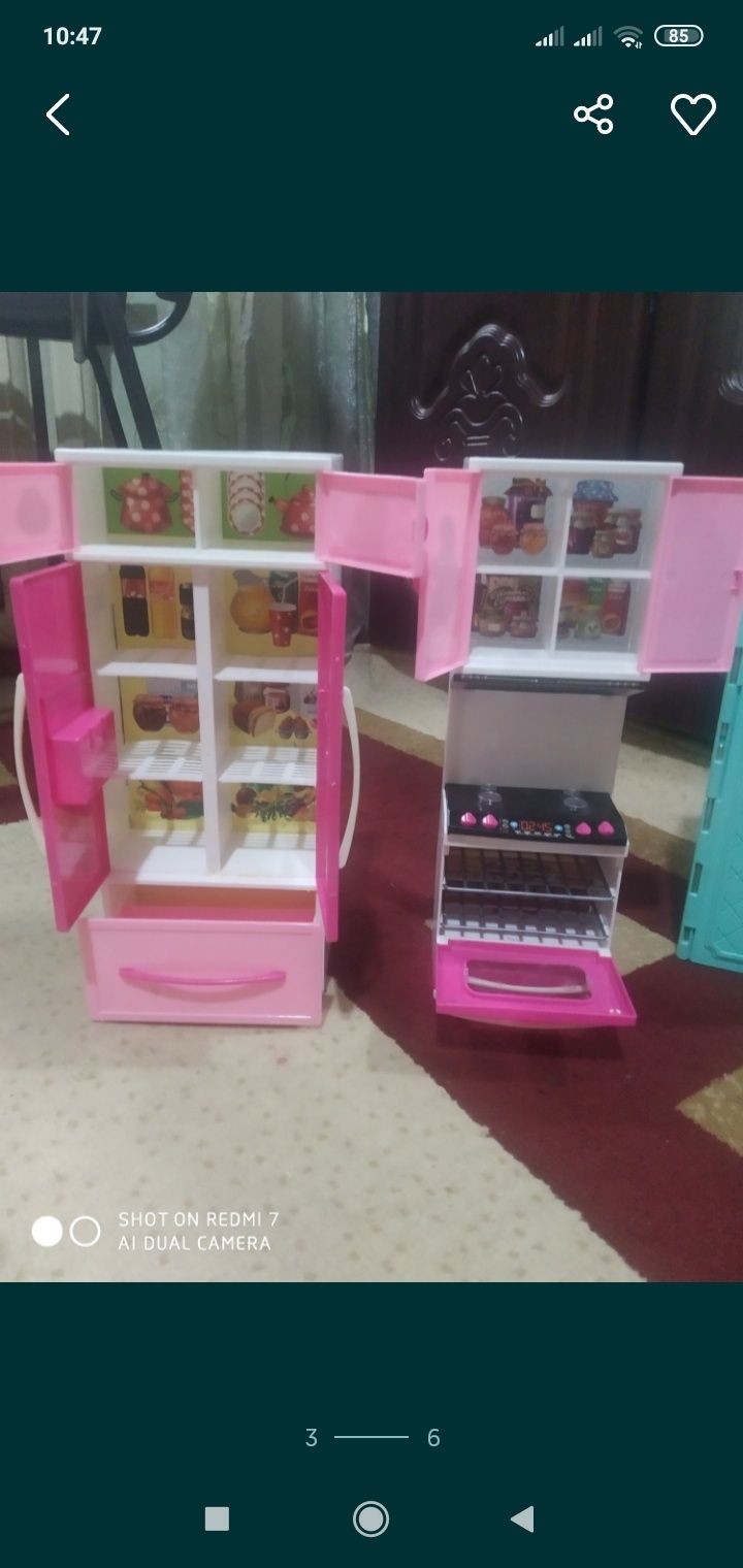 Игрушки мебель для девочек
