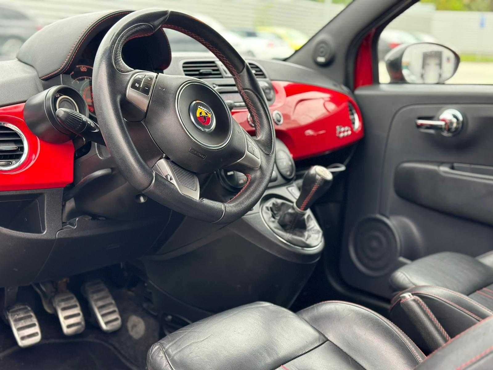 Fiat abarth 595 Stage 1 Pops and Bangs