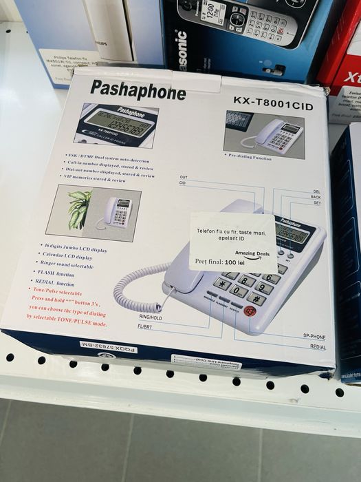 Telefon Fix cu Fir ,Taste Mari